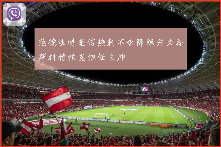 范德法特坚信热刺不会降级并力荐斯科特帕克担任主帅
