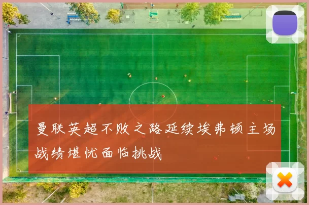 曼联英超不败之路延续埃弗顿主场战绩堪忧面临挑战